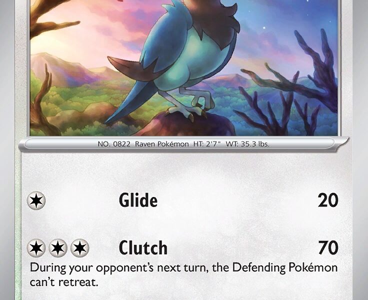 Corvisquire Pokemon Kaart