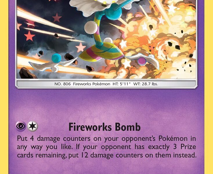Blacephalon Pokemon Kaart