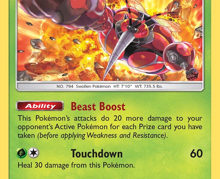 Buzzwole Pokemon Kaart