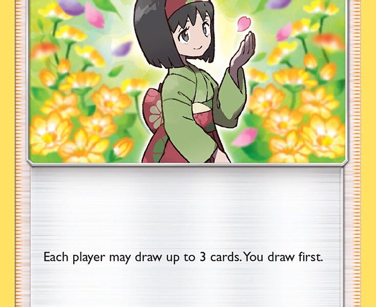 Erika Pokemon Kaart