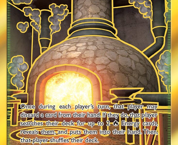 Giant Hearth Pokemon Kaart