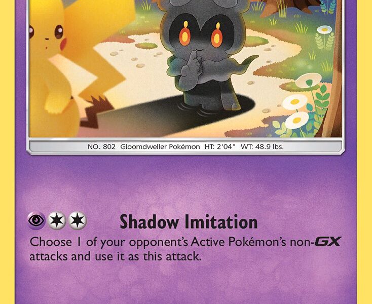 Marshadow Pokemon Kaart