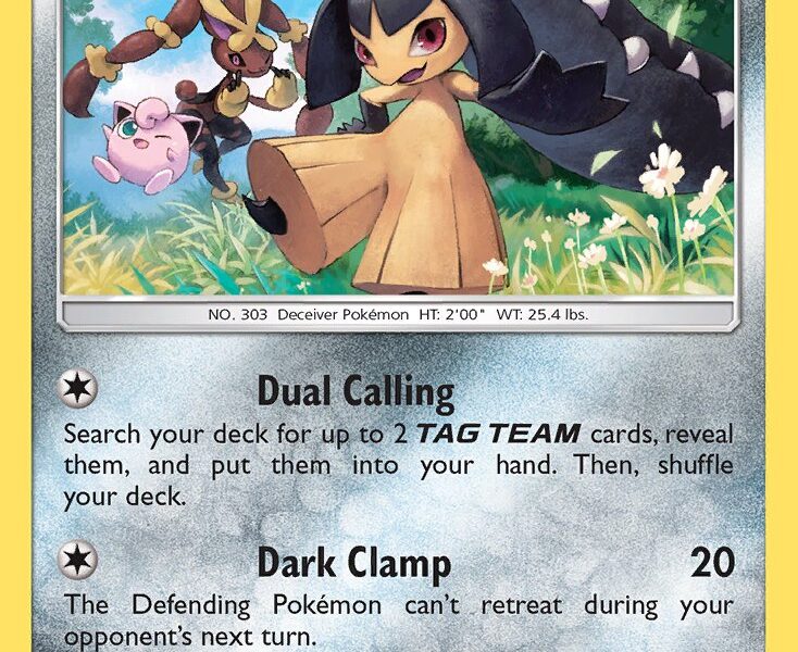 Mawile Pokemon Kaart