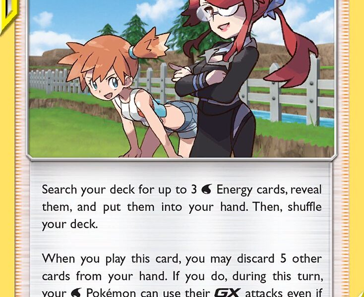 Misty & Lorelei Pokemon Kaart