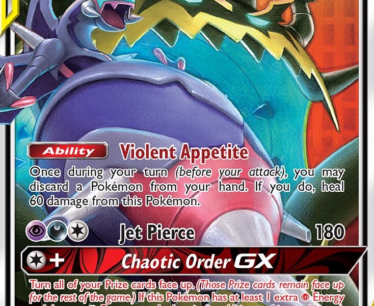 Naganadel & Guzzlord-GX Pokemon Kaart