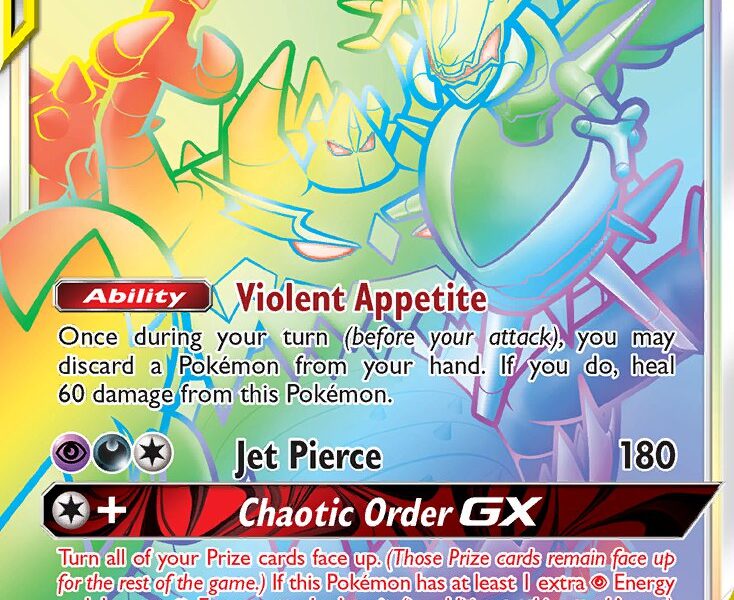 Naganadel & Guzzlord-GX Pokemon Kaart