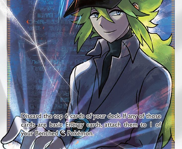N’s Resolve Pokemon Kaart