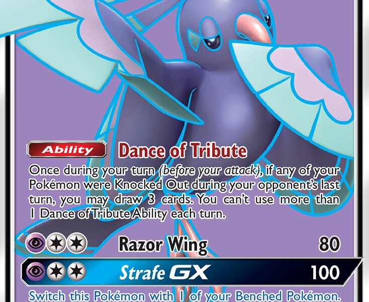 Oricorio-GX Pokemon Kaart