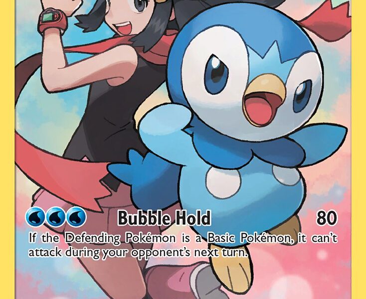 Piplup Pokemon Kaart