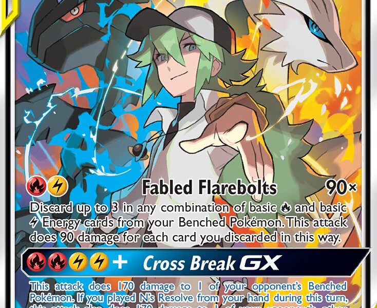 Reshiram & Zekrom-GX Pokemon Kaart