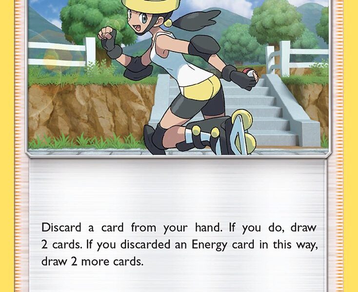 Roller Skater Pokemon Kaart