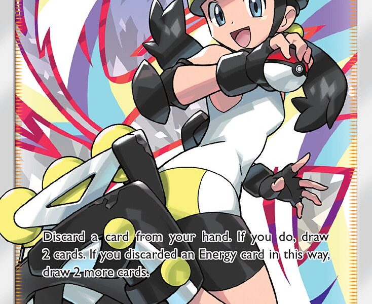 Roller Skater Pokemon Kaart