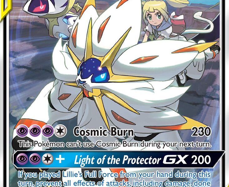 Solgaleo & Lunala-GX Pokemon Kaart