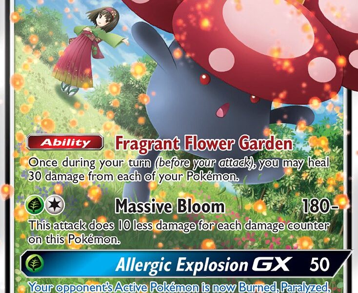 Vileplume-GX Pokemon Kaart