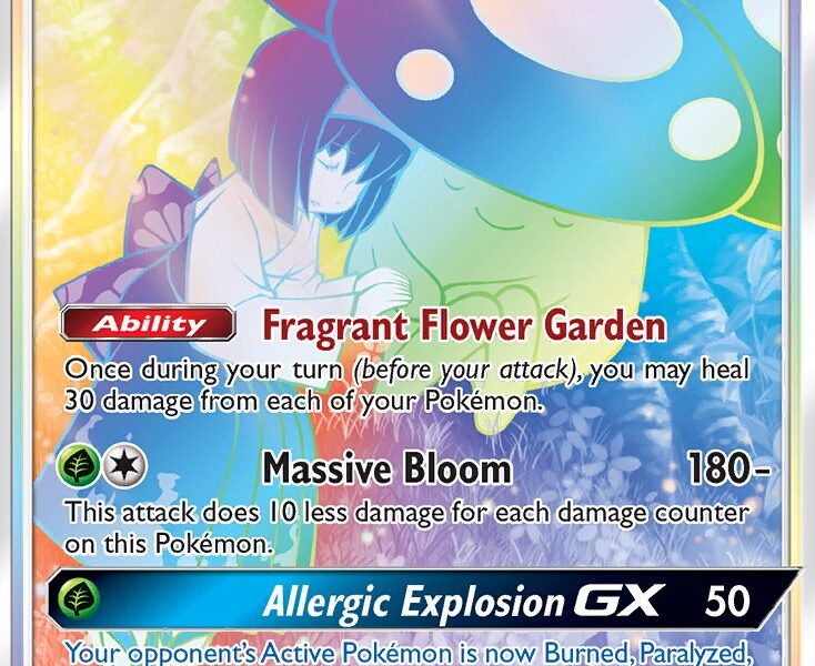 Vileplume-GX Pokemon Kaart