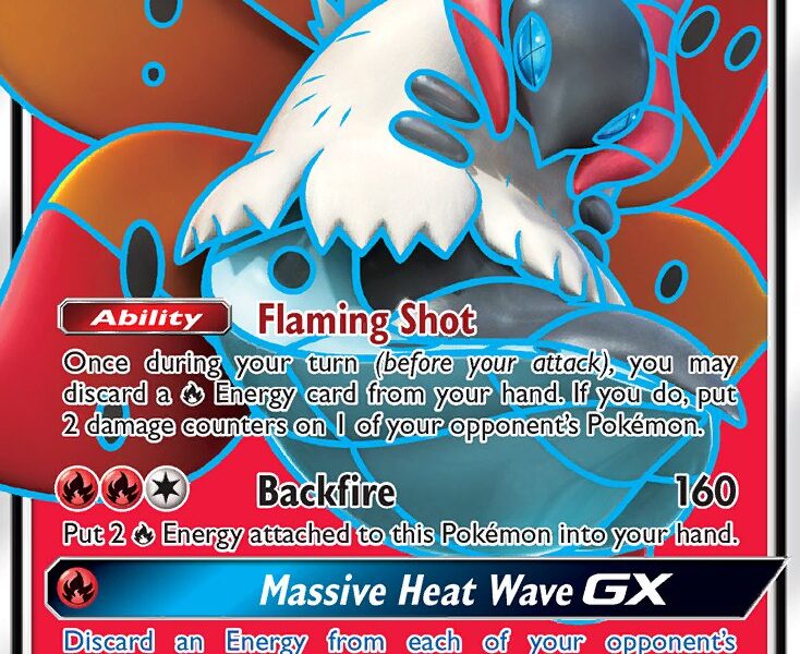 Volcarona-GX Pokemon Kaart