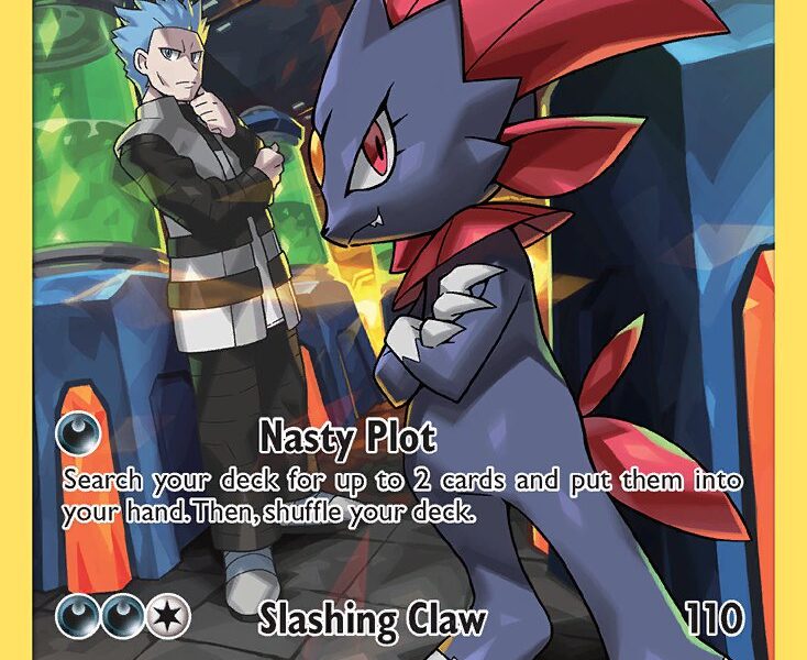 Weavile Pokemon Kaart