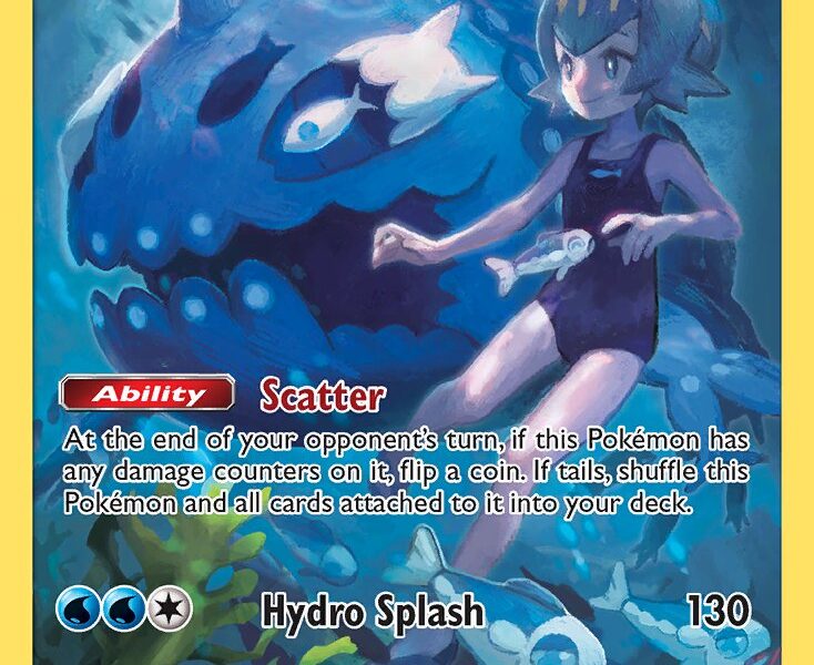 Wishiwashi Pokemon Kaart