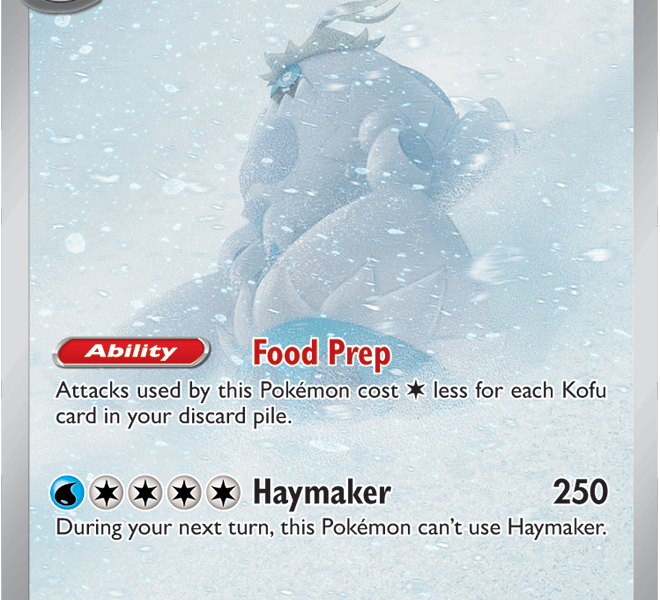 Crabominable Pokemon Kaart