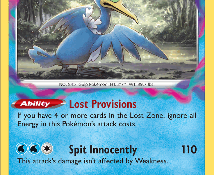 Cramorant Pokemon Kaart