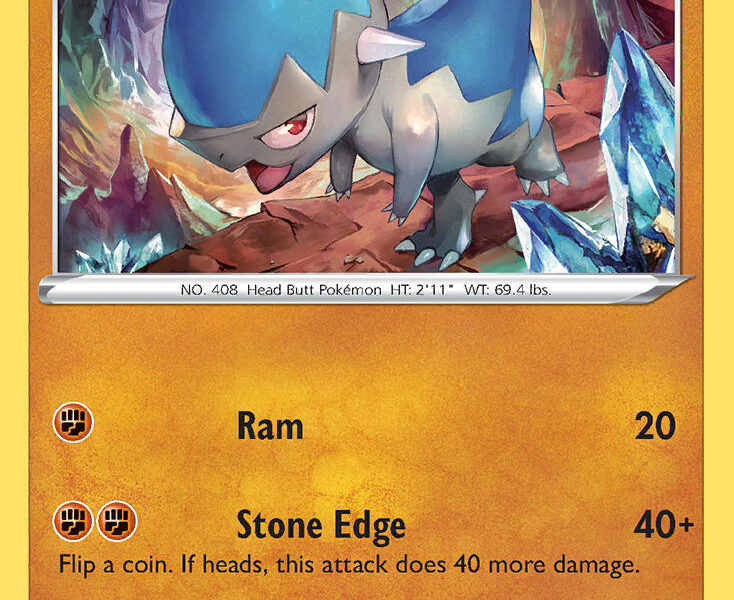 Cranidos Pokemon Kaart