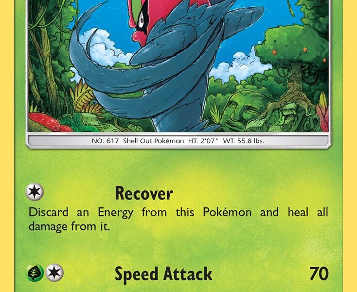 Accelgor Pokemon Kaart