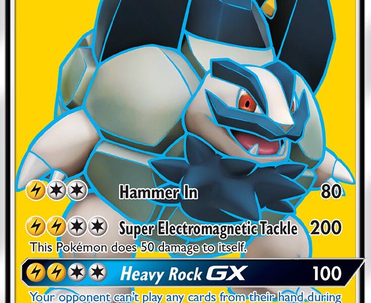 Alolan Golem-GX Pokemon Kaart