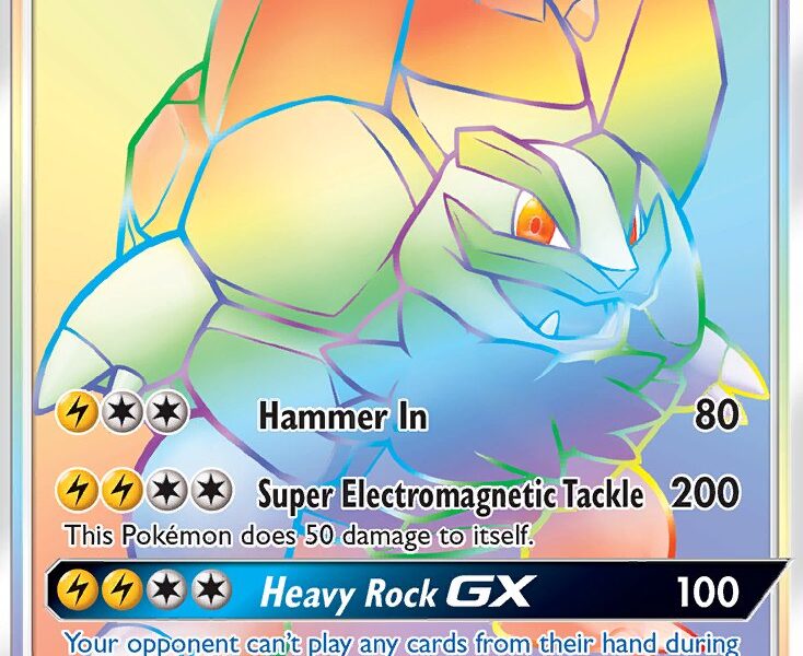 Alolan Golem-GX Pokemon Kaart