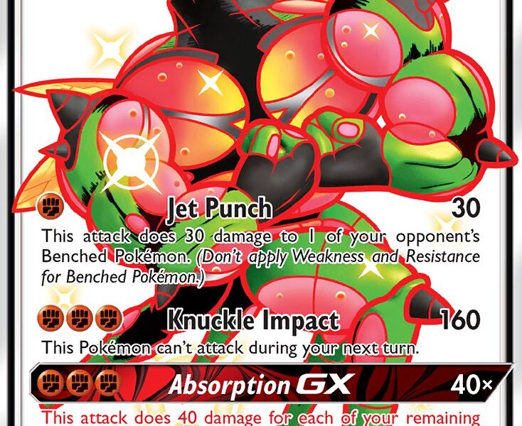 Buzzwole-GX Pokemon Kaart