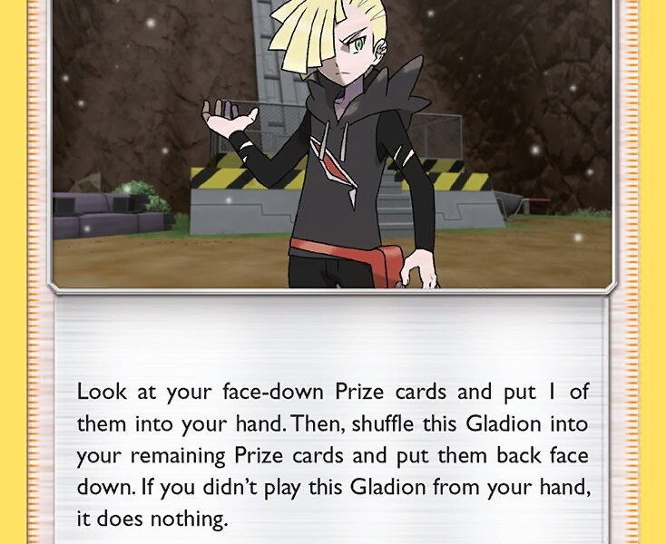Gladion Pokemon Kaart