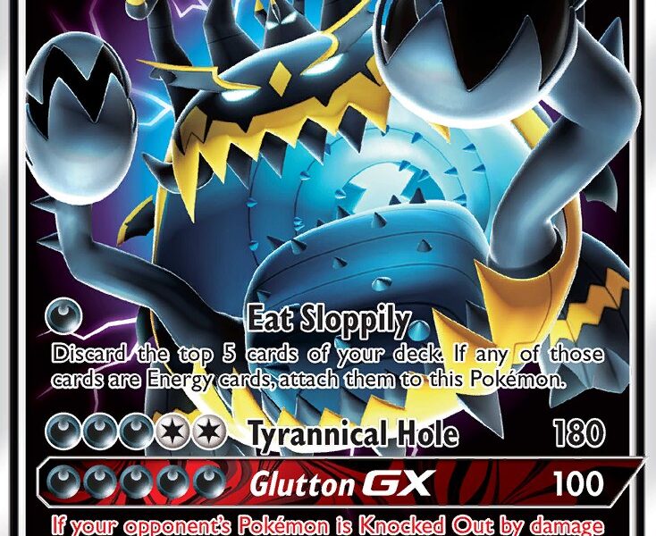 Guzzlord-GX Pokemon Kaart