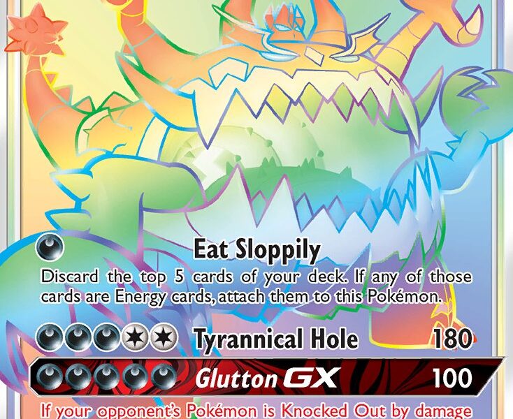 Guzzlord-GX Pokemon Kaart