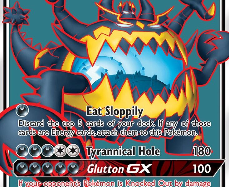 Guzzlord-GX Pokemon Kaart