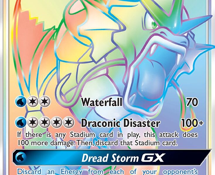 Gyarados-GX Pokemon Kaart