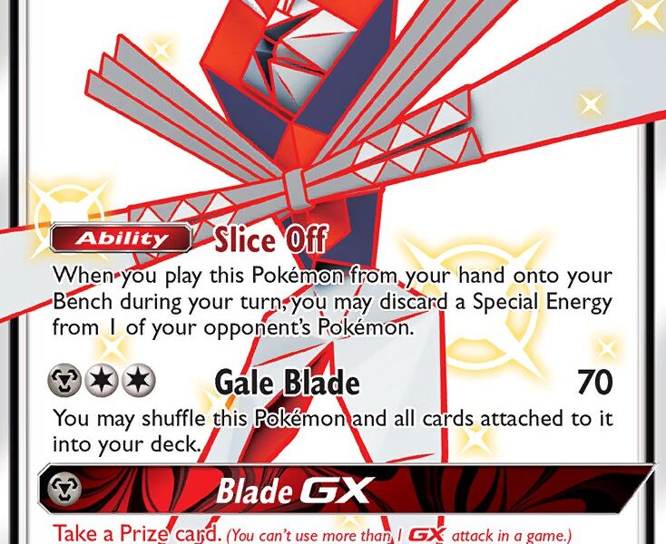Kartana-GX Pokemon Kaart