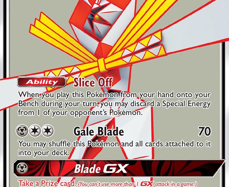 Kartana-GX Pokemon Kaart