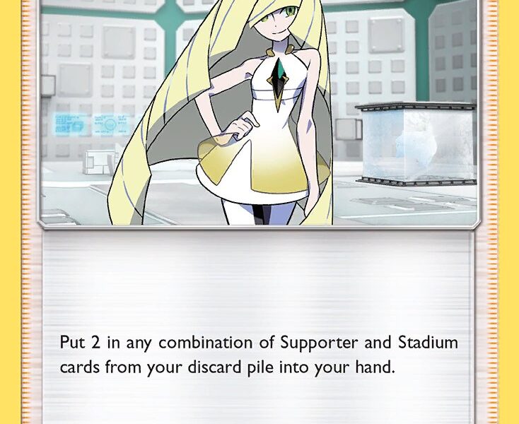 Lusamine Pokemon Kaart