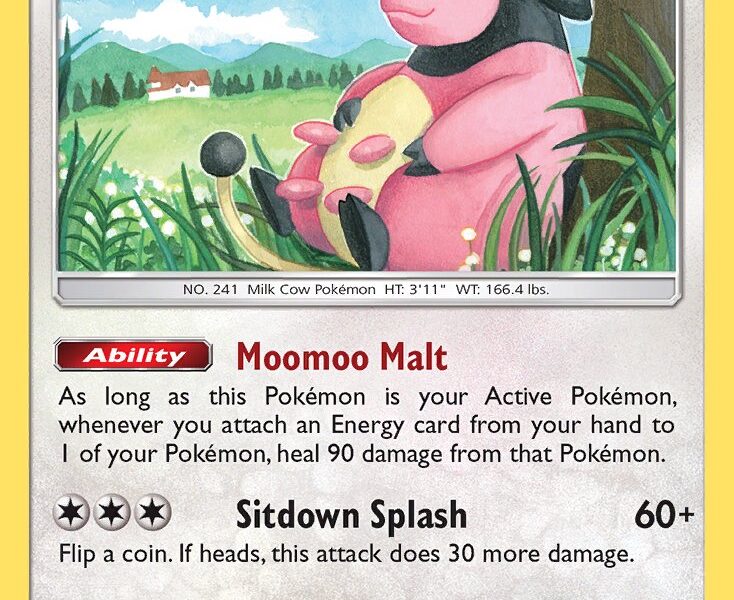 Miltank Pokemon Kaart