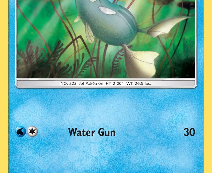 Remoraid Pokemon Kaart