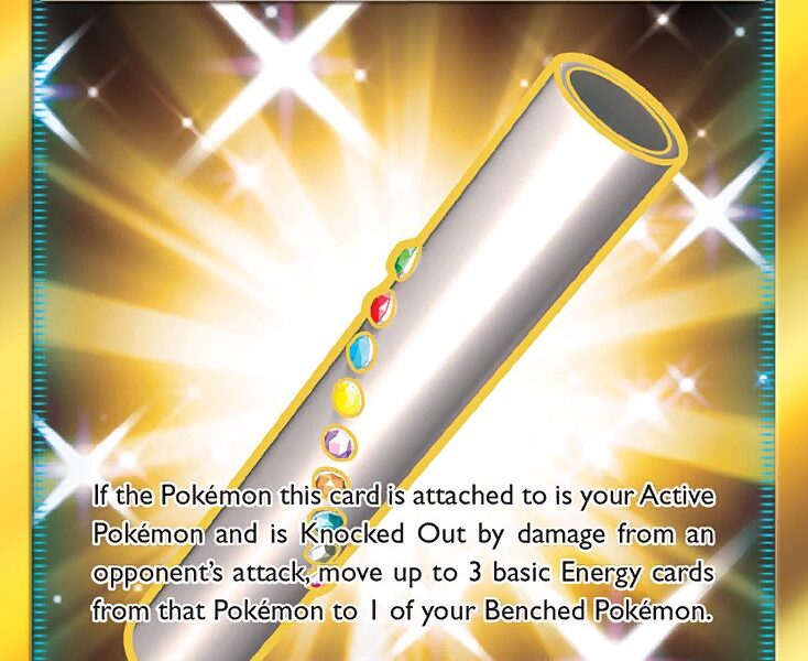 Wishful Baton Pokemon Kaart