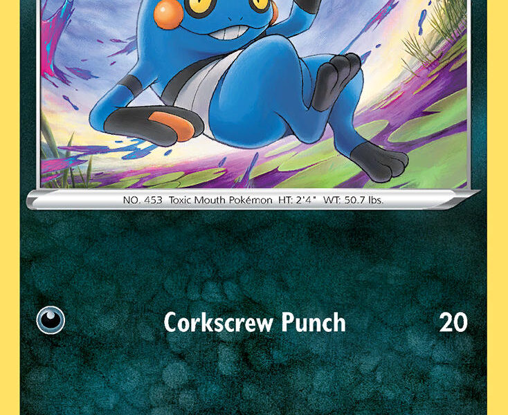 Croagunk Pokemon Kaart