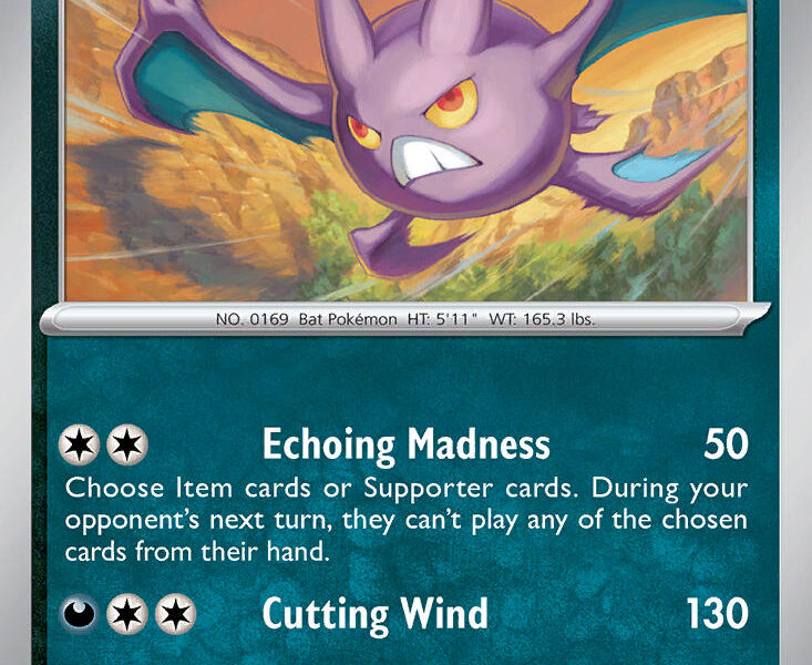 Crobat Pokemon Kaart