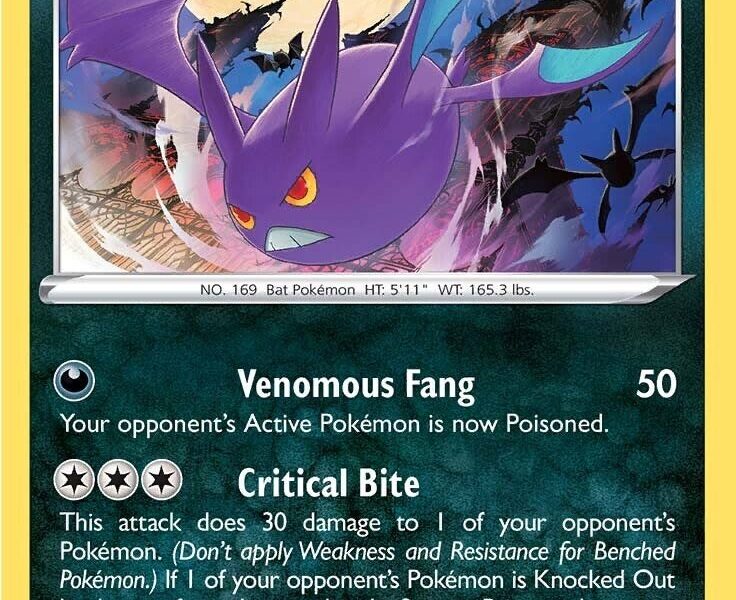 Crobat Pokemon Kaart