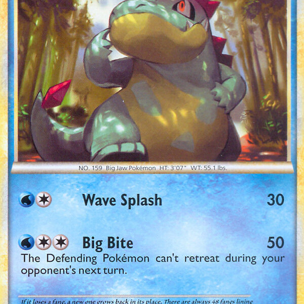 Croconaw Pokemon Kaart