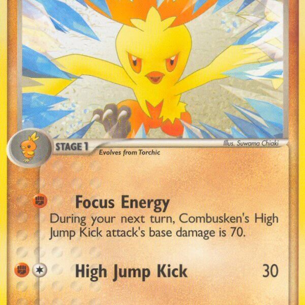 Combusken Pokemon Kaart