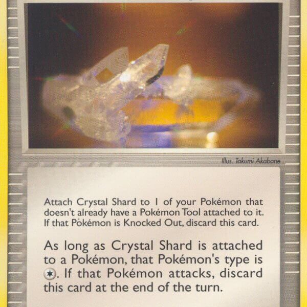 Crystal Shard Pokemon Kaart