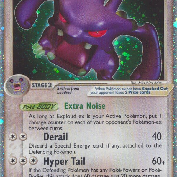 Exploud ex Pokemon Kaart