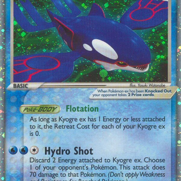 Kyogre ex Pokemon Kaart
