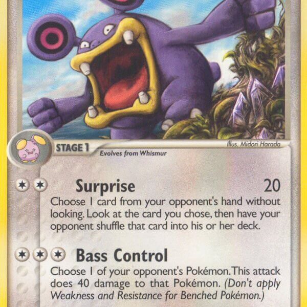 Loudred Pokemon Kaart
