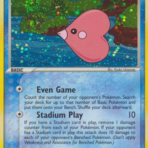 Luvdisc Pokemon Kaart